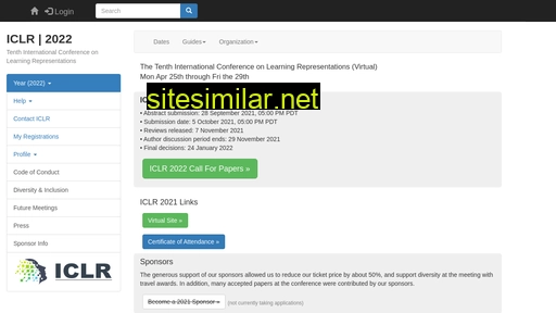 iclr.cc alternative sites