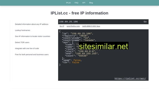 iplist.cc alternative sites