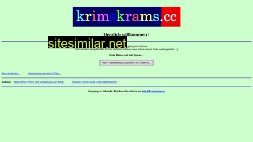 Krimskrams similar sites