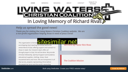 livingwaters.cc alternative sites