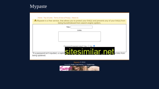 mypaste.cc alternative sites