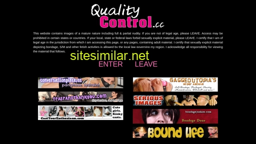 Qualitycontrol similar sites