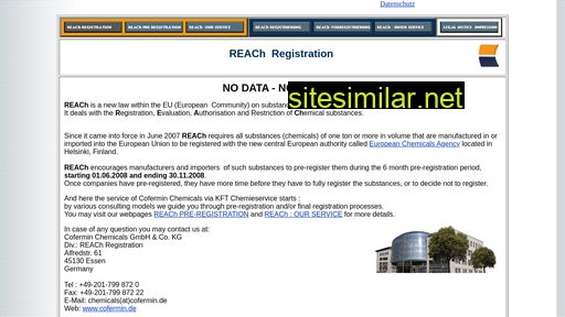 Reach-registration similar sites