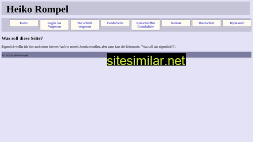 Rompel similar sites