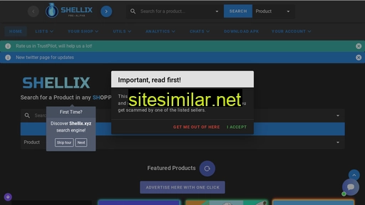Shellix similar sites