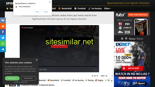 sportsstream.cc alternative sites