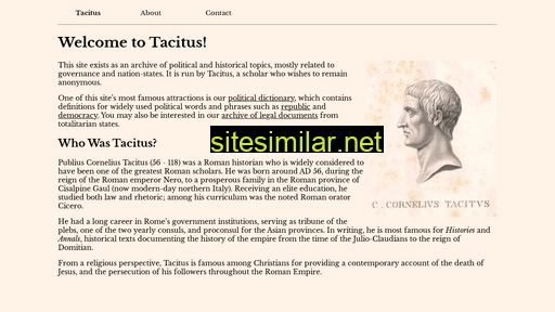 tacitus.cc alternative sites