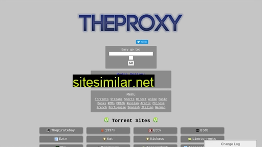 Theproxy2 similar sites
