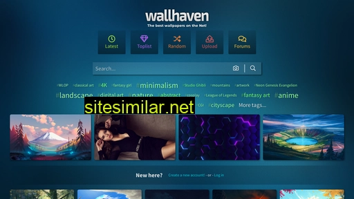 Wallhaven similar sites