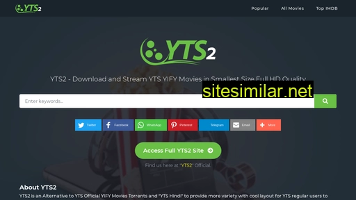 yts2.cc alternative sites