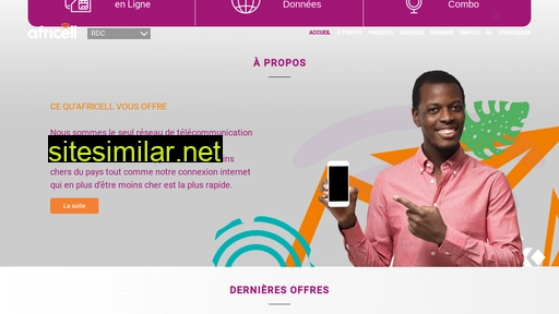africell.cd alternative sites