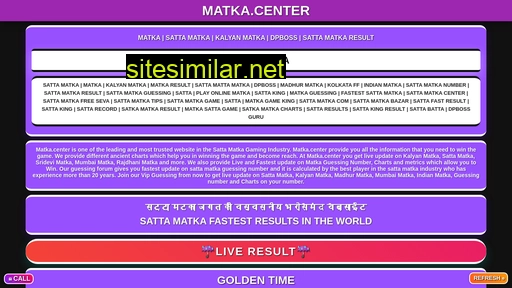 matka.center alternative sites