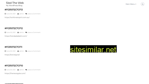 Sledtheweb similar sites