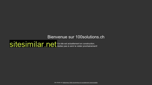 100solutions.ch alternative sites