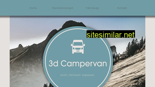 3dcampervan.ch alternative sites