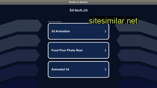 3d-tech.ch alternative sites