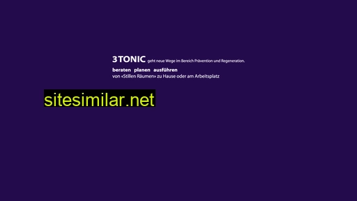 3tonic.ch alternative sites
