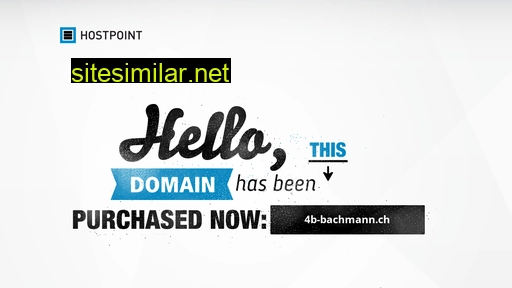 4b-bachmann.ch alternative sites