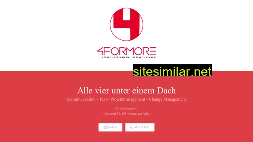 4formore.ch alternative sites