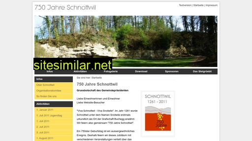 750-jahre-schnottwil.ch alternative sites