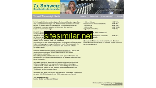 7xschweiz similar sites