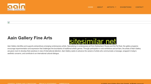 aain-gallery.ch alternative sites