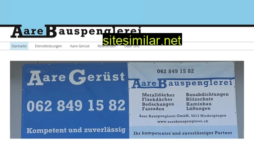 aarebauspenglerei.ch alternative sites