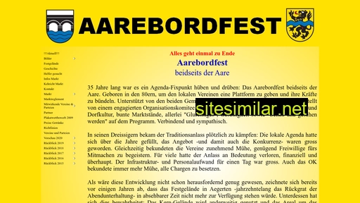 aarebordfest.ch alternative sites