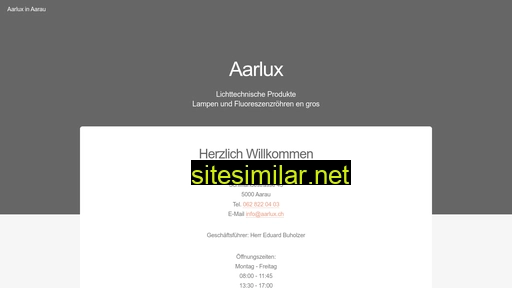 aarlux.ch alternative sites