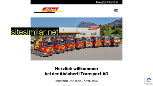 abaecherli-transport.ch alternative sites