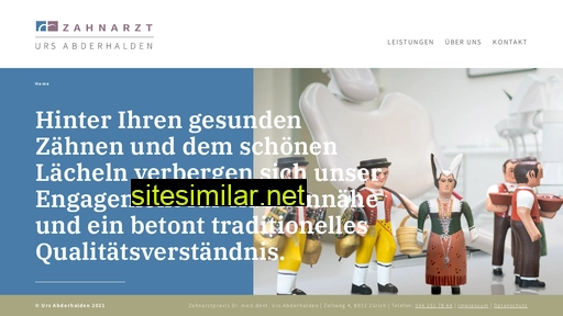 abderhalden-zahnarzt.ch alternative sites