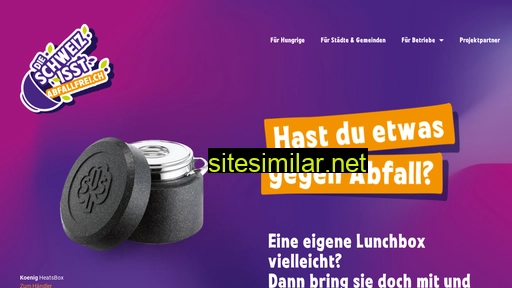 abfallfrei.ch alternative sites