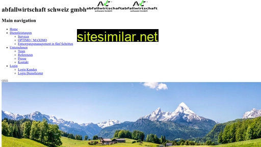 abfallwirtschaft-schweiz.ch alternative sites
