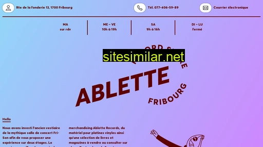 abletterecords.ch alternative sites