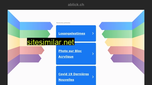 ablick.ch alternative sites