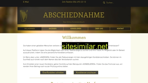 abschiednahme.ch alternative sites