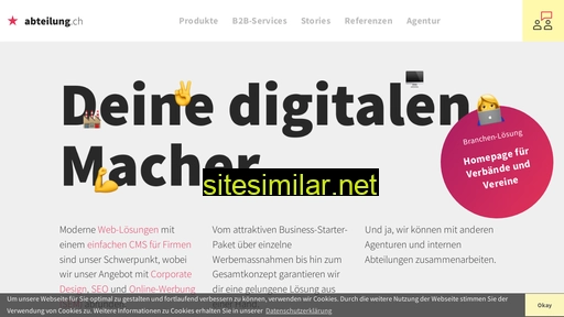 abteilung.ch alternative sites