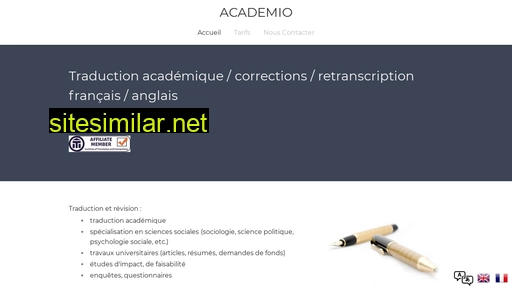Academio-traduction similar sites