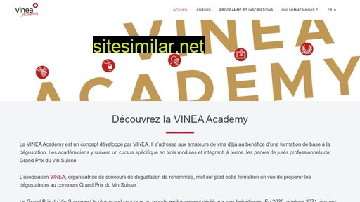 academyvinea.ch alternative sites
