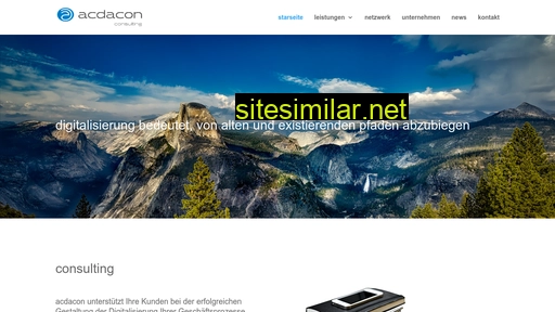 acdacon.ch alternative sites