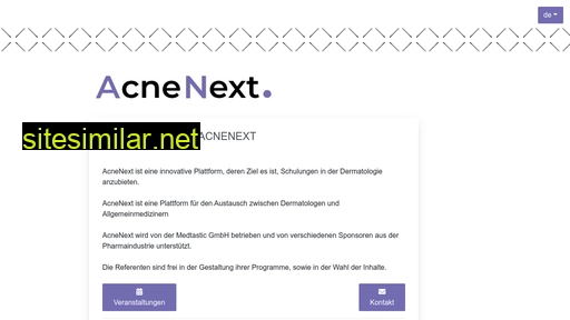 acnenext.ch alternative sites