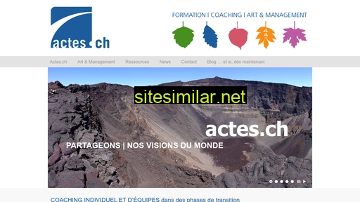 actes.ch alternative sites