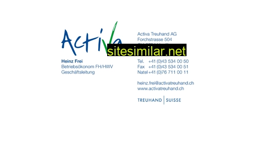 activatreuhand.ch alternative sites