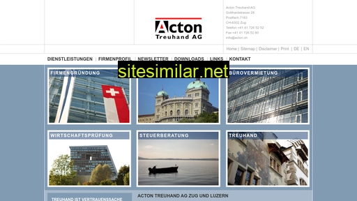 acton.ch alternative sites