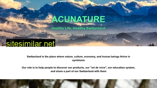 acunature.ch alternative sites