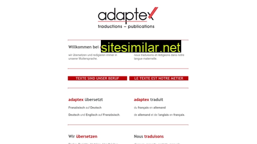 adaptex.ch alternative sites