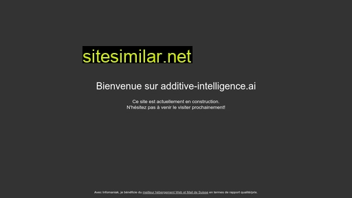 additiveintelligence.ch alternative sites