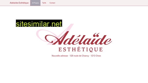 adelaide-esthetique.ch alternative sites