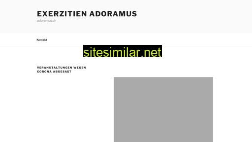 adoramus.ch alternative sites