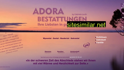 adora-bestattungsinstitut.ch alternative sites